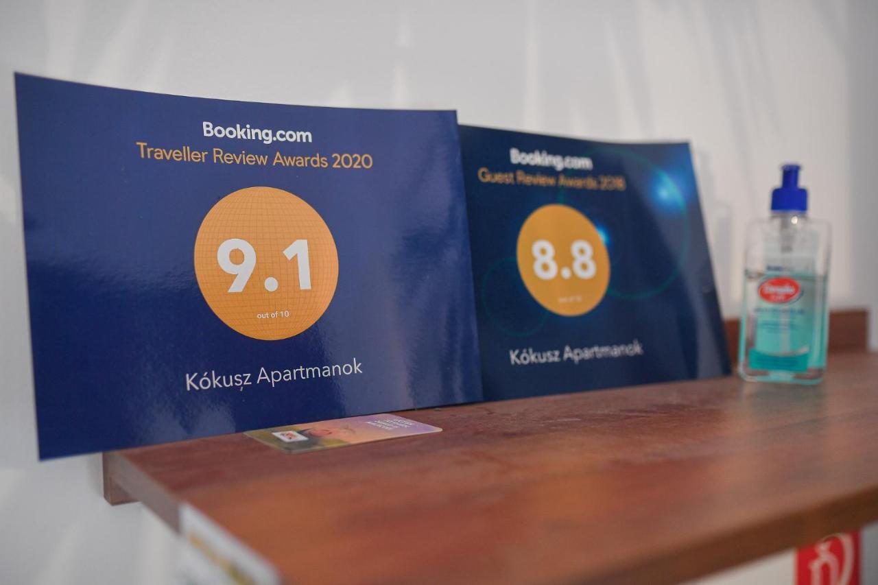 Kokusz Apartmanok Егер Екстериор снимка